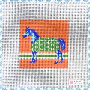 Blue "H" Coat Horse